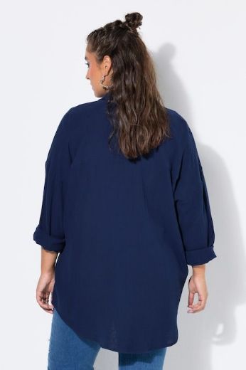 Plus size veliki brojevi Bluza na kopčanje za punije