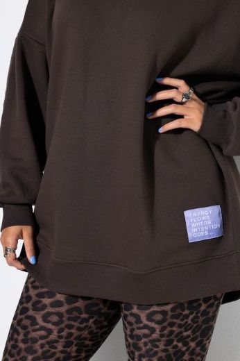 Plus size veliki brojevi Majica dugih rukava duži model za punije