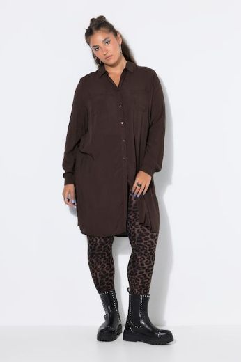 Plus size veliki brojevi Bluza dugi model za punije