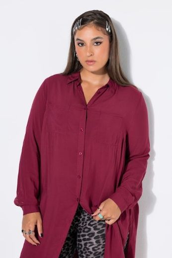 Plus size veliki brojevi Bluza dugi model za punije