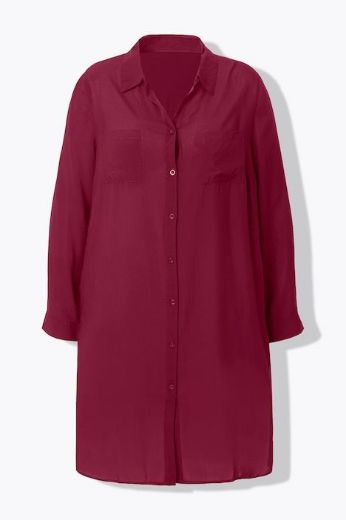 Plus size veliki brojevi Bluza dugi model za punije