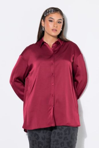 Plus size veliki brojevi Košulja dugih rukava šireg kroja za punije