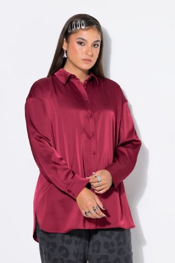 Plus size veliki brojevi Košulja dugih rukava šireg kroja za punije