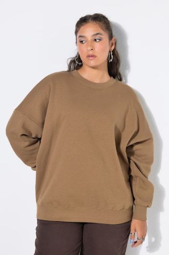 Plus size veliki brojevi Majica dugih rukava šireg kroja za punije