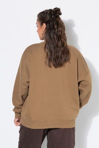 Plus size veliki brojevi Majica dugih rukava šireg kroja za punije