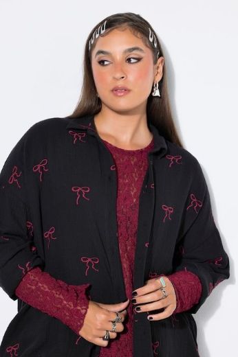 Plus size veliki brojevi Bluza dugih rukava šireg kroja za punije