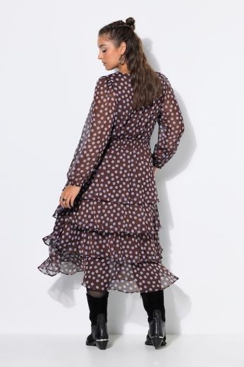 Plus size veliki brojevi Haljina midi za punije