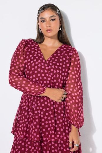 Plus size veliki brojevi Haljina midi za punije