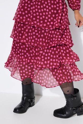 Plus size veliki brojevi Haljina midi za punije