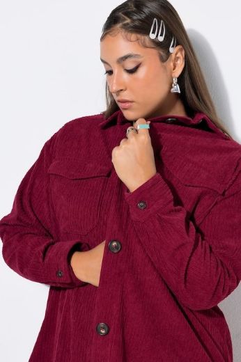 Plus size veliki brojevi Košulja dugih rukava šireg kroja za punije