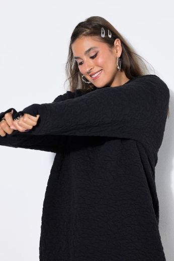 Plus size veliki brojevi Haljina dugih rukava za punije