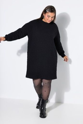 Plus size veliki brojevi Haljina dugih rukava za punije