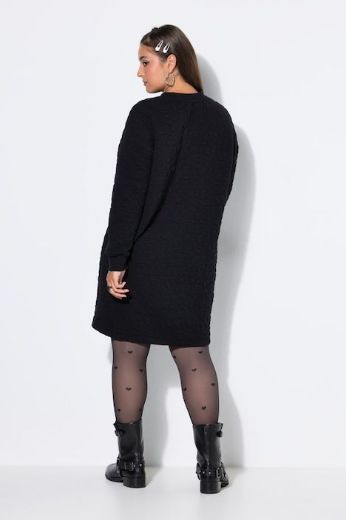 Plus size veliki brojevi Haljina dugih rukava za punije