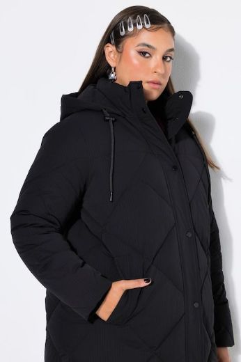 Plus size veliki brojevi Jakna prošivena dužeg kroja za punije