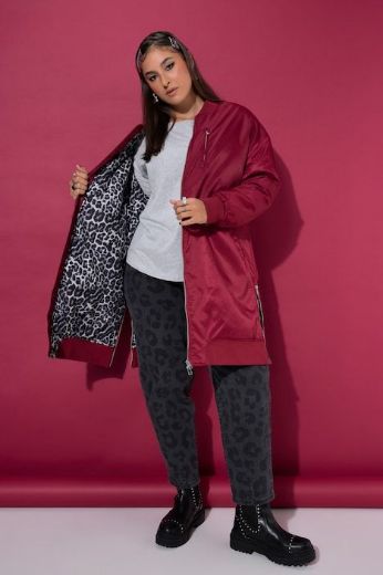 Plus size veliki brojevi Jakna dužeg kroja za punije