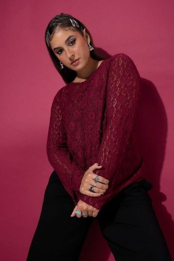 Plus size veliki brojevi Majica dugih rukava za punije