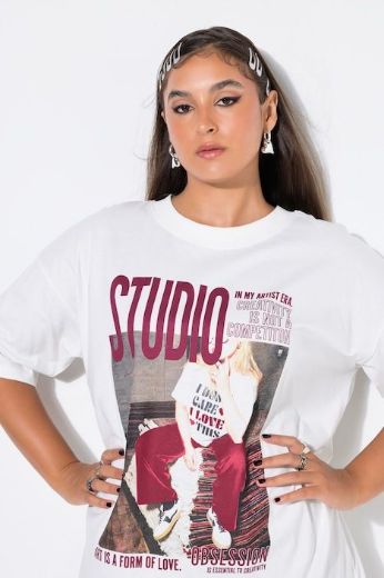 Plus size veliki brojevi Majica kratkih rukava za punije