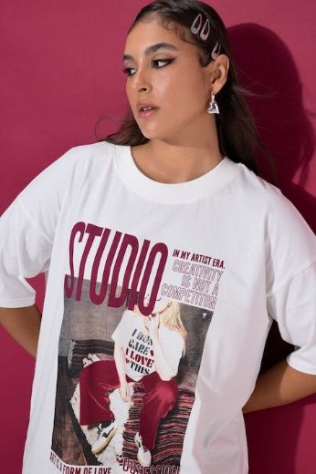 Plus size veliki brojevi Majica kratkih rukava za punije