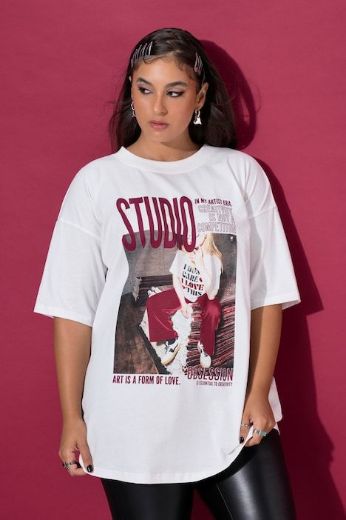 Plus size veliki brojevi Majica kratkih rukava za punije
