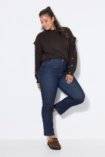 Plus size veliki brojevi Traperice uskih nogavica za punije