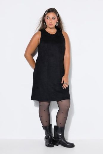 Plus size veliki brojevi Haljina midi bez rukava za punije