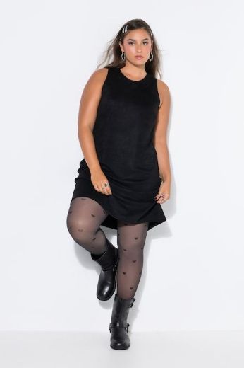 Plus size veliki brojevi Haljina midi bez rukava za punije