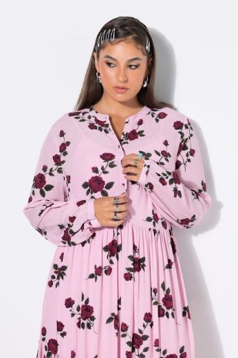 Plus size veliki brojevi Haljina midi A kroja za punije