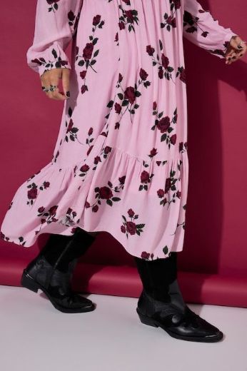Plus size veliki brojevi Haljina midi A kroja za punije