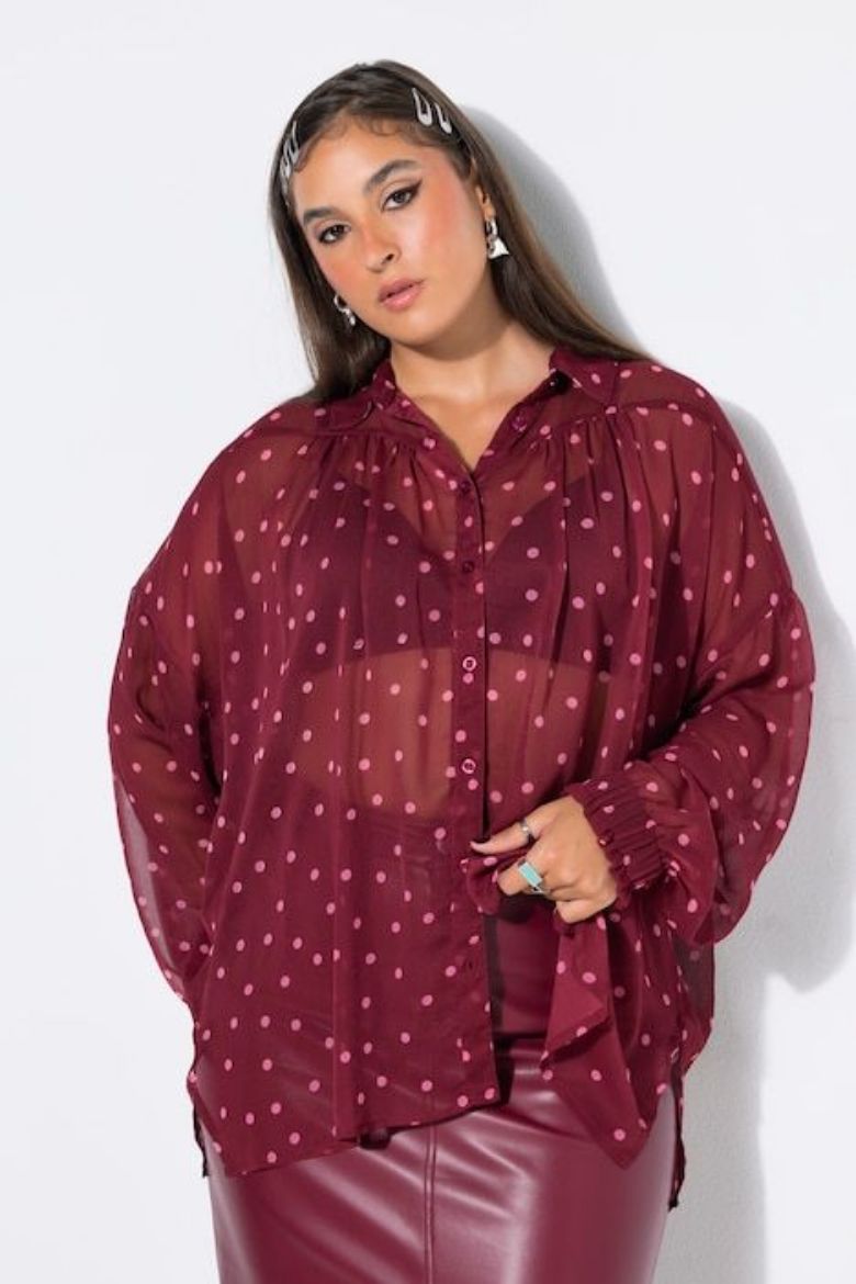 Plus size veliki brojevi Bluza dugih rukava za punije