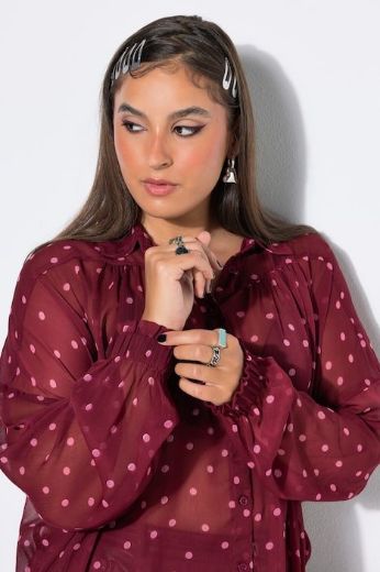 Plus size veliki brojevi Bluza dugih rukava za punije