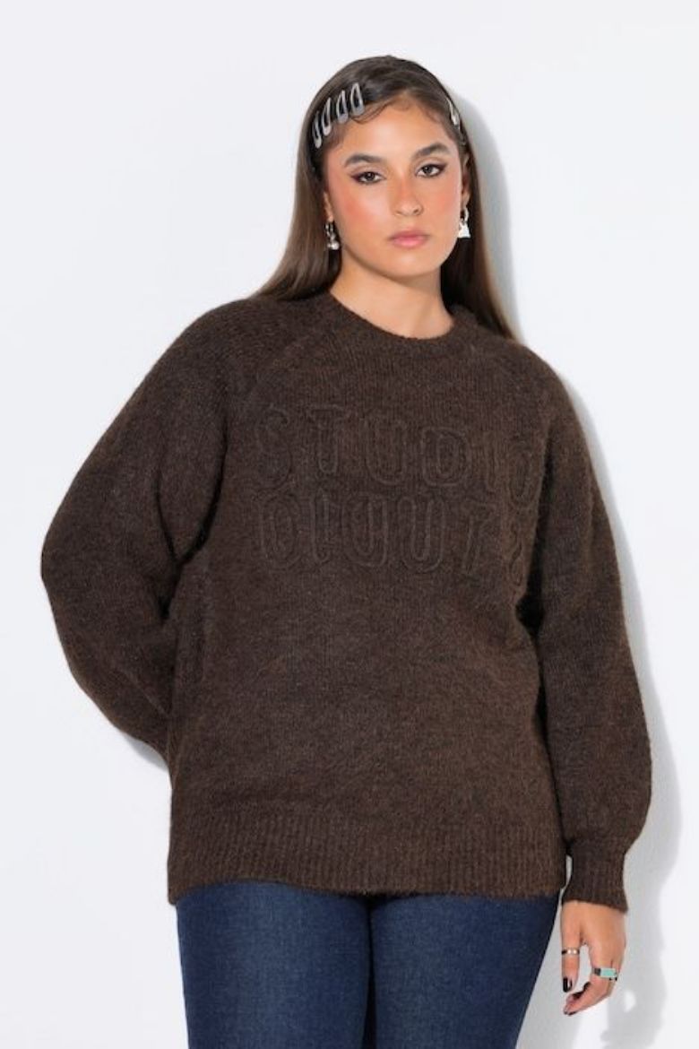 Plus size veliki brojevi Pulover dugih rukava za punije