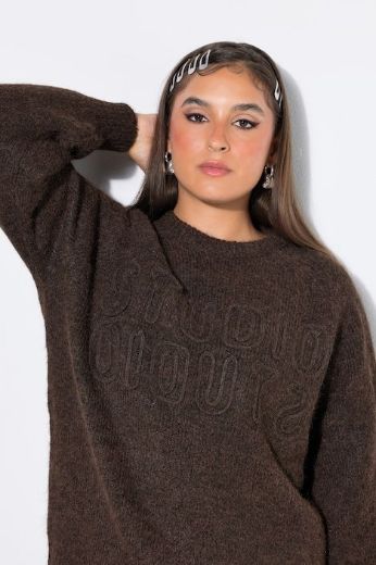 Plus size veliki brojevi Pulover dugih rukava za punije