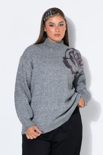 Plus size veliki brojevi Pulover dugih rukava za punije