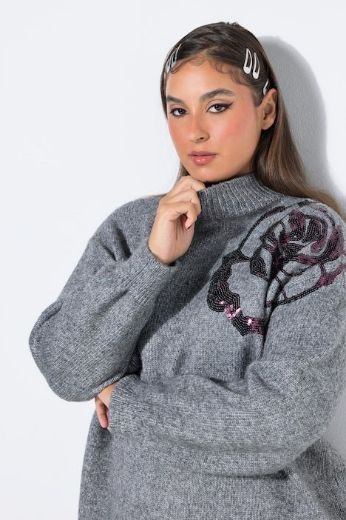 Plus size veliki brojevi Pulover dugih rukava za punije