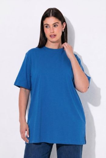 Plus size veliki brojevi Majica kratkih rukava s povišenim ovratnikom za punije