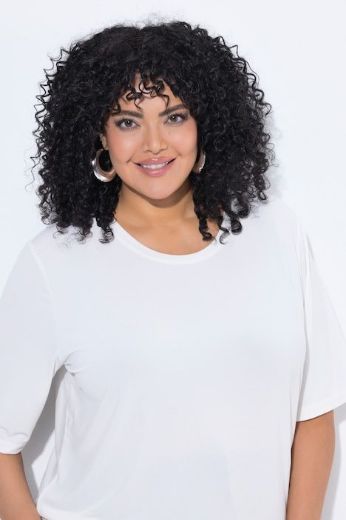 Plus size veliki brojevi Majica kratkih rukava asimetričnog kroja za punije