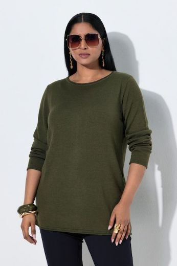 Plus size veliki brojevi Pulover dugih rukava za punije