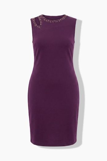 Plus size veliki brojevi Haljina midi bez rukava za punije