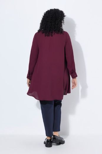 Plus size veliki brojevi Tunika slojevita povišenog ovratnika za punije