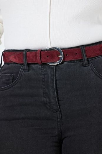 Plus size veliki brojevi Remen od brušene kože za punije