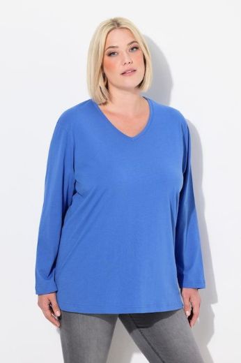 Plus size veliki brojevi Majica Basic dugi rukavi za punije