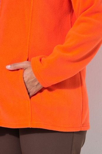 Plus size veliki brojevi Jakna sportska od flisa za punije