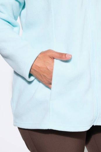 Plus size veliki brojevi Jakna sportska od flisa za punije