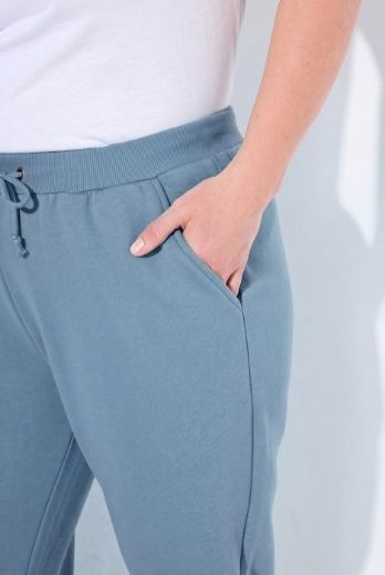 Plus size veliki brojevi Hlače sportske na vezanje za punije