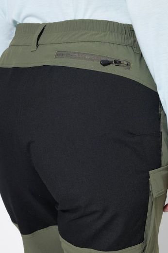 Plus size veliki brojevi Hlače sportske s džepom i patentnim zatvaračem na nogavicama za punije