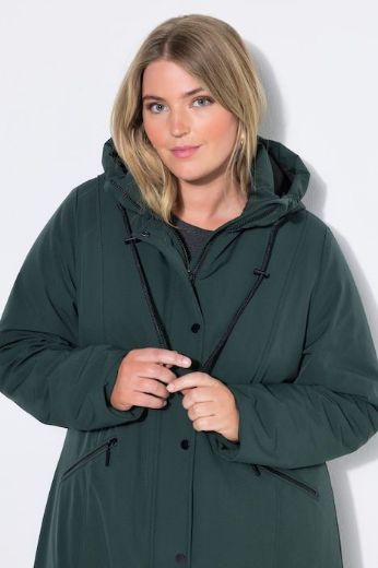 Plus size veliki brojevi Jakna funkcionalna s kapuljačom za punije