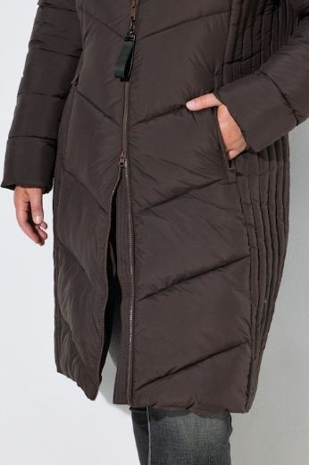 Plus size veliki brojevi Jakna prošivena dužeg kroja za punije