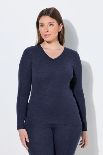 Plus size veliki brojevi Potkošulja dugih rukava termo za punije