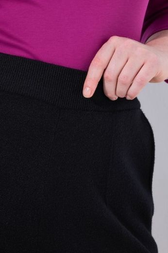 Plus size veliki brojevi Hlače pletene širokih ravnih nogavica za punije