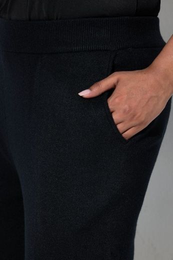 Plus size veliki brojevi Hlače pletene širokih ravnih nogavica za punije